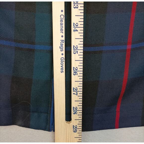 Vtg Lauren Ralph Lauren Full Zip Shirt Sz L Campbell of Cawdor Wool Tartan Plaid - Picture 8 of 8